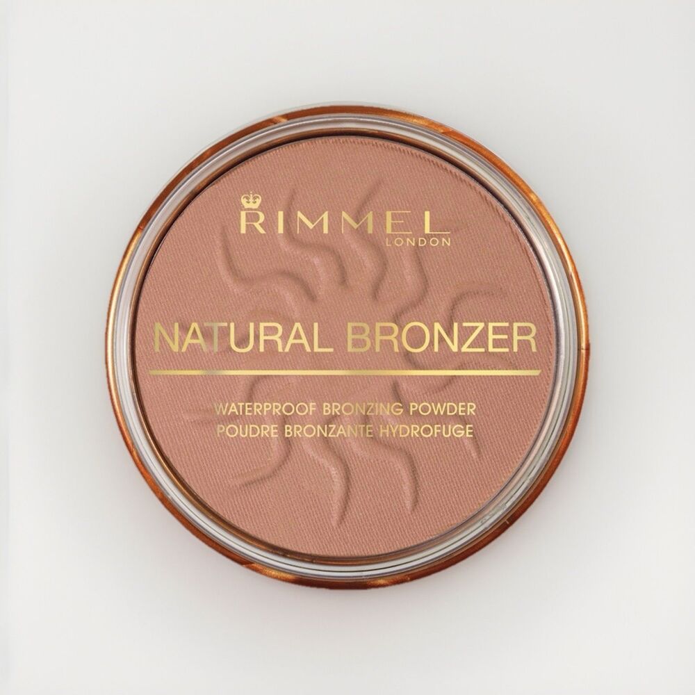 Rimmel London Natural Bronzer 021 Sun Light, waterproof sun-kissed glow Y2K